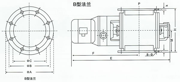 出料閥安裝尺寸圖